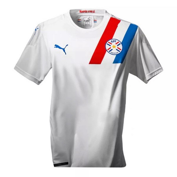 Camiseta Paraguay Segunda Equipo 2020 Blanco
